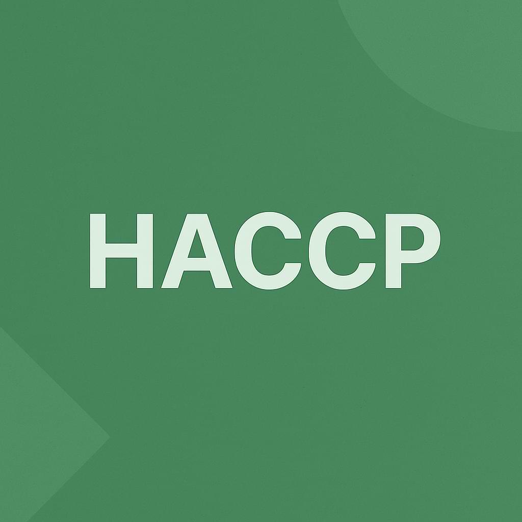 Layanan HACCP - Nasional Sertifikasi Mutu