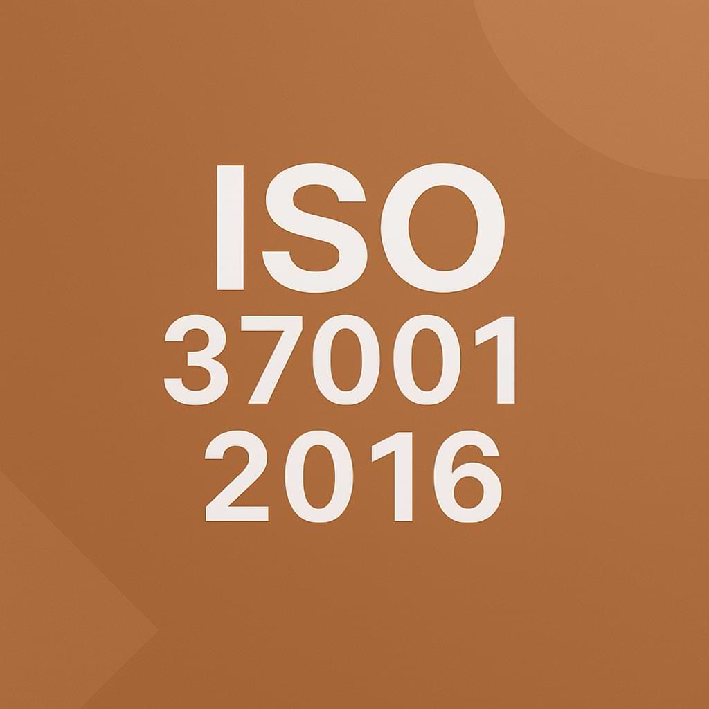 Layanan ISO 37001:2016 - Nasional Sertifikasi Mutu